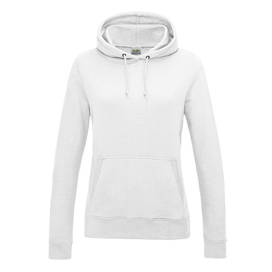 WYPRZEDAŻOWY Bluza Damska Klasyczna Czesana Bawelniana JH001F - Arctic White