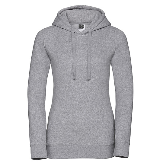 WYPRZEDAŻOWY Bluza Damska Slim Czesana Bawelna Trojwarstwowa Z265F - Light Oxford (Heather)