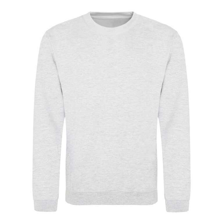 WYPRZEDAŻOWY Bluza Klasyczna Bawelniana Czesana JH030 - Ash (Heather)