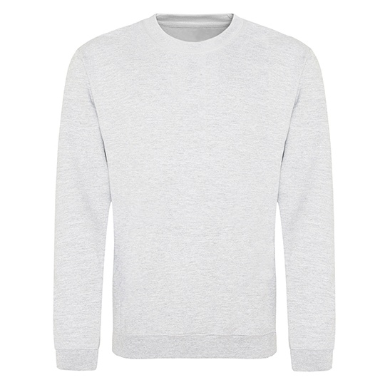 WYPRZEDAŻOWY Bluza Klasyczna Bawelniana Czesana JH030 - Ash (Heather)