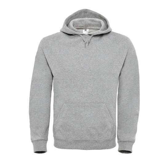 WYPRZEDAŻOWY Bluza kangurka BCWUI21 - Heather Grey