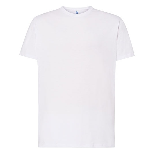 WYPRZEDAŻOWY Koszulka Klasyczna Bawelniana JHK190 - White