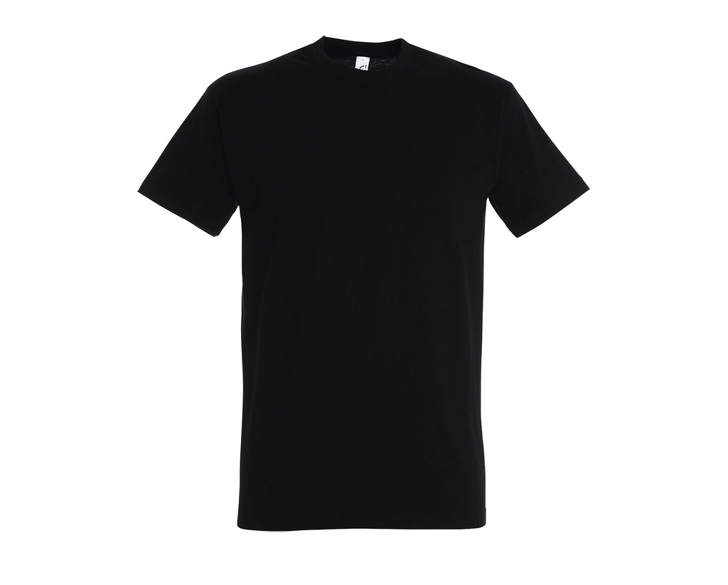 WYPRZEDAŻOWY T-shirt Klasyczny Bawelniany L190 - Deep Black