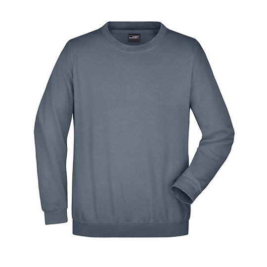 WYPRZEDAŻOWY Bluza Klasyczna Bawelniana JN040 - Carbon
