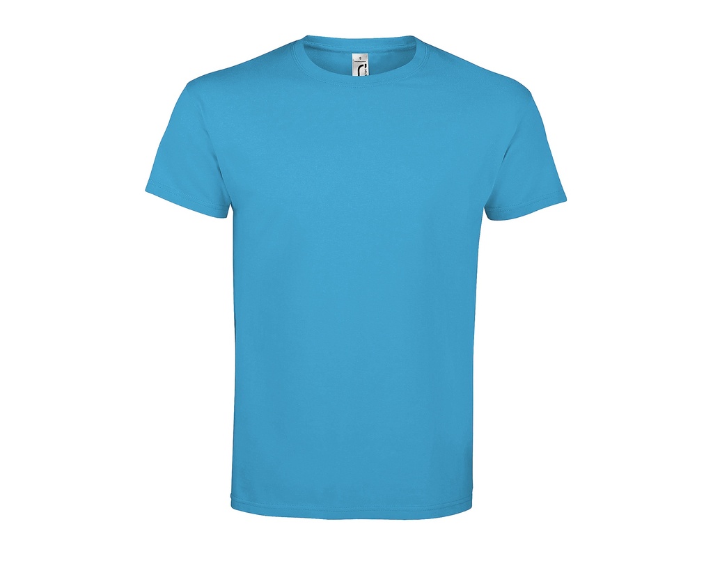 WYPRZEDAŻOWY T-shirt Klasyczny Bawelniany L190 - Aqua