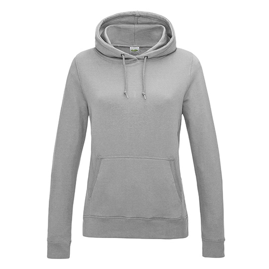 WYPRZEDAŻOWY Bluza Damska Klasyczna Czesana Bawelniana JH001F - Heather Grey