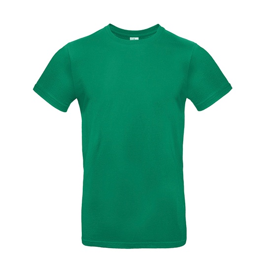 WYPRZEDAŻOWY T-Shirt Klasyczny Bawelniany BCTU03T - Kelly Green