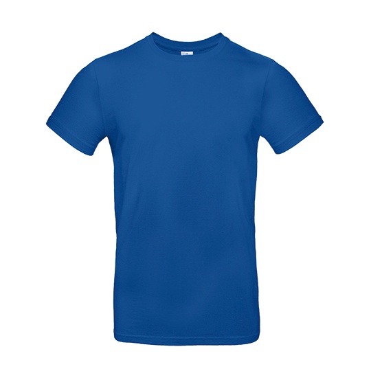WYPRZEDAŻOWY T-Shirt Klasyczny Bawelniany BCTU03T - Royal Blue