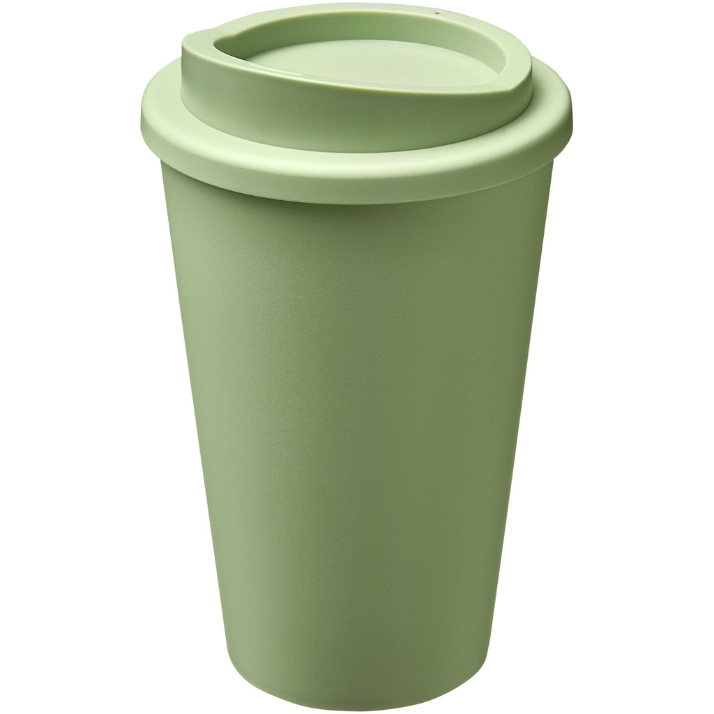 Kubek termiczny z serii Americano®­­ Renew o pojemności 350 ml 210426 - Szklany zielony