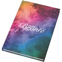 Notatnik A5 Novella Brontë w twardej oprawie matowej, 100 kartek 210269 - Biały