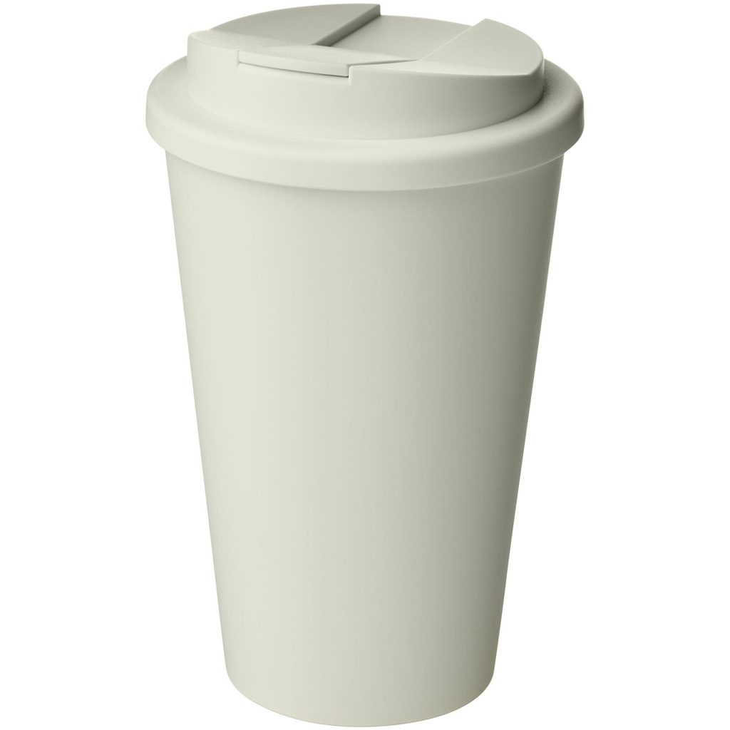Izolowany kubek Americano® Renew o pojemności 350 ml z odporną na rozlanie pokrywką 210427 - Kość słoniowa