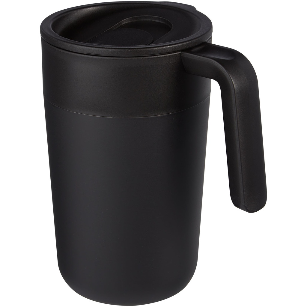 Nordia kubek o podwójnej ściance, 400 ml 100731 - Czarny
