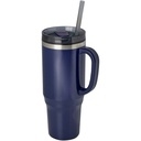 Melbourne kubek ze słomką z certyfikatem RCS 1200 ml 100801 - Granatowy