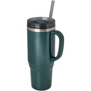Melbourne kubek ze słomką z certyfikatem RCS 1200 ml 100801 - Zielony błysk