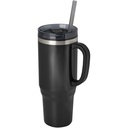Melbourne kubek ze słomką z certyfikatem RCS 1200 ml 100801 - Czarny