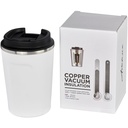 Szczelny miedziany kubek próżniowy Thor o pojemności 360 ml 100587 - Biały