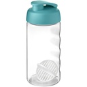 Shaker H2O Active Bop o pojemności 500ml 210704 - Turkusowy niebiesko-przezroczysty