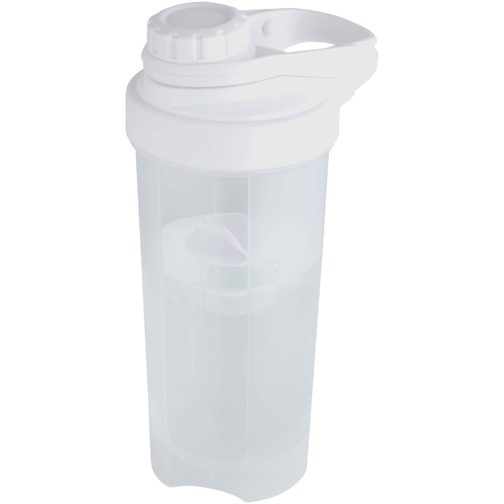 Forza butelka sportowa 700 ml z shakerem 100919 - Biały