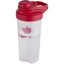 Forza butelka sportowa 700 ml z shakerem 100919 - Czerwony