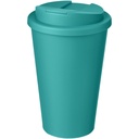 Kubek Americano® 350 ml z pokrywką chroniącą przed rozlaniem 210695 - Akwamarynowy