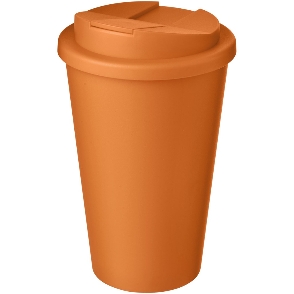Kubek Americano® 350 ml z pokrywką chroniącą przed rozlaniem 210695 - Pomarańczowy