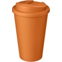 Kubek Americano® 350 ml z pokrywką chroniącą przed rozlaniem 210695 - Pomarańczowy