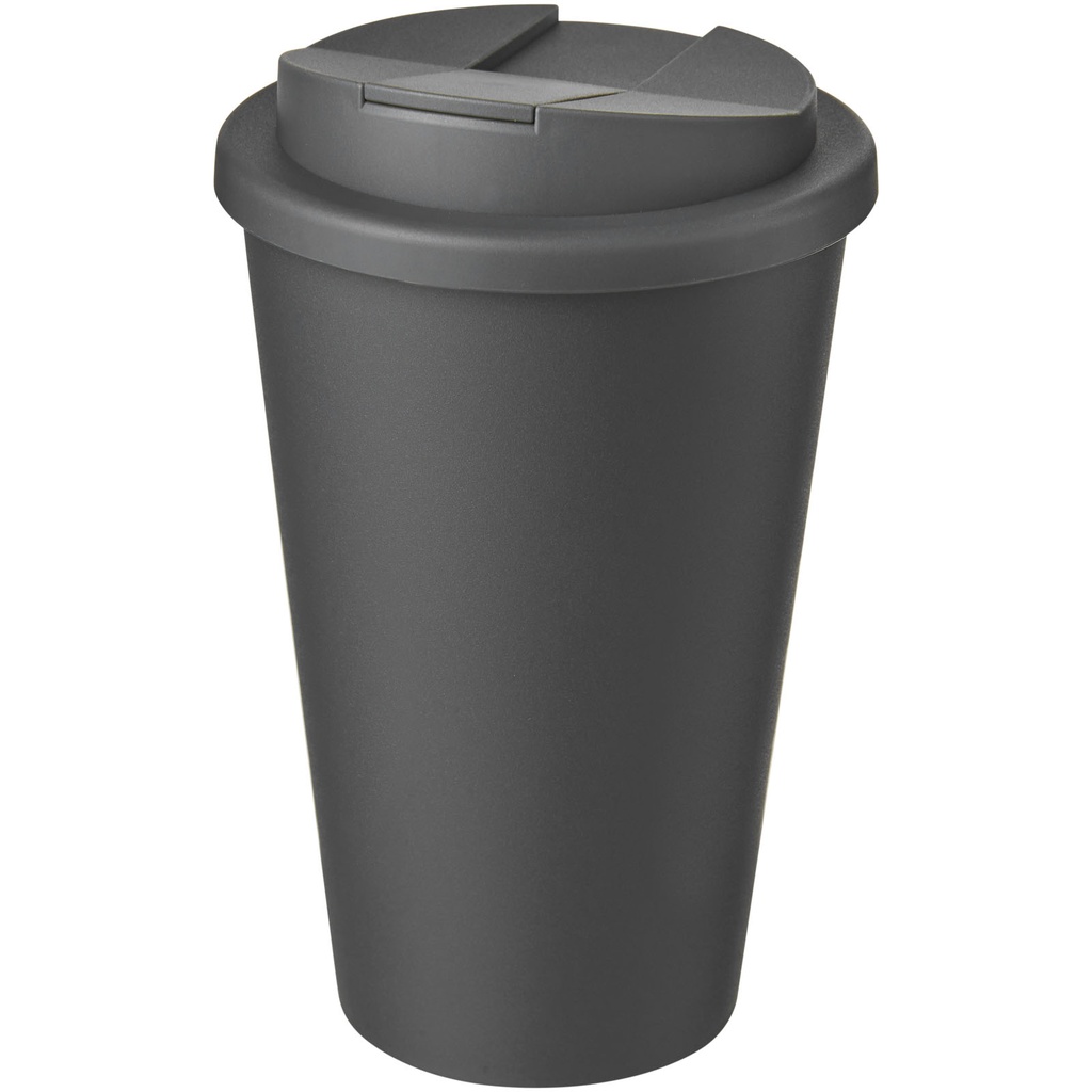 Kubek Americano® 350 ml z pokrywką chroniącą przed rozlaniem 210695 - Szary