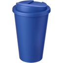 Kubek Americano® 350 ml z pokrywką chroniącą przed rozlaniem 210695 - Środkowy niebieski