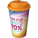 Brite-Americano® Eco szczelny kubek izolowany o pojemności 350 ml 210493 - Pomarańczowy