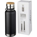 Miedziany, izolowany próżniowo bidon Thor o pojemności 480 ml 100594 - Czarny
