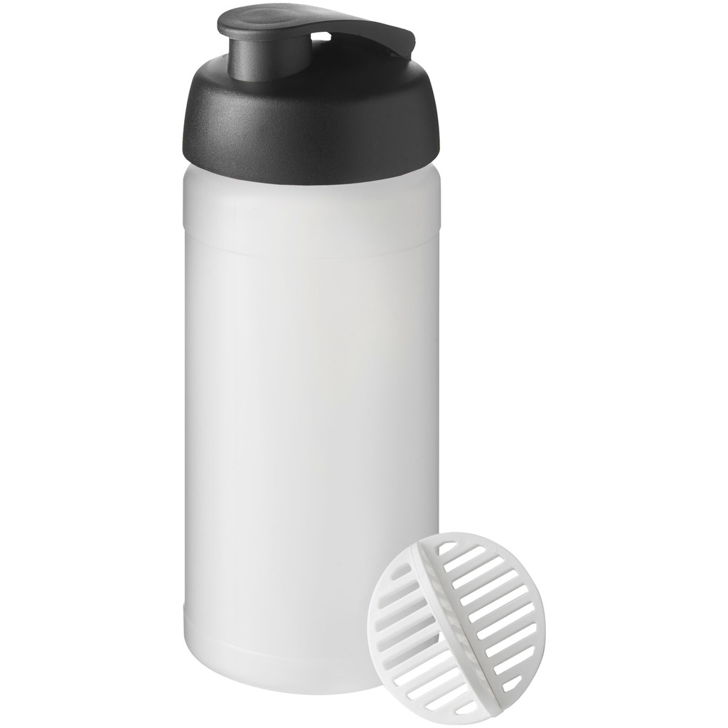 Shaker Baseline Plus o pojemności 500 ml 210702 - Czarno-szroniony bezbarwny