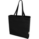 Odessa torba na zakupy z materiału z recyklingu o gramaturze 220 g/m² 120710 - Czarny