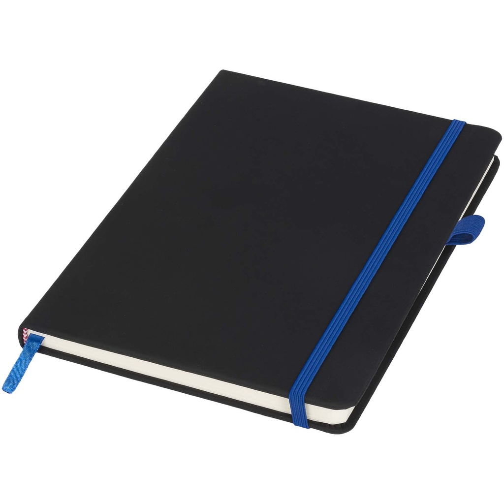 Średni notes Noir 210208 - Czarno-niebieski