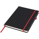 Średni notes Noir 210208 - Czarno-czerwony