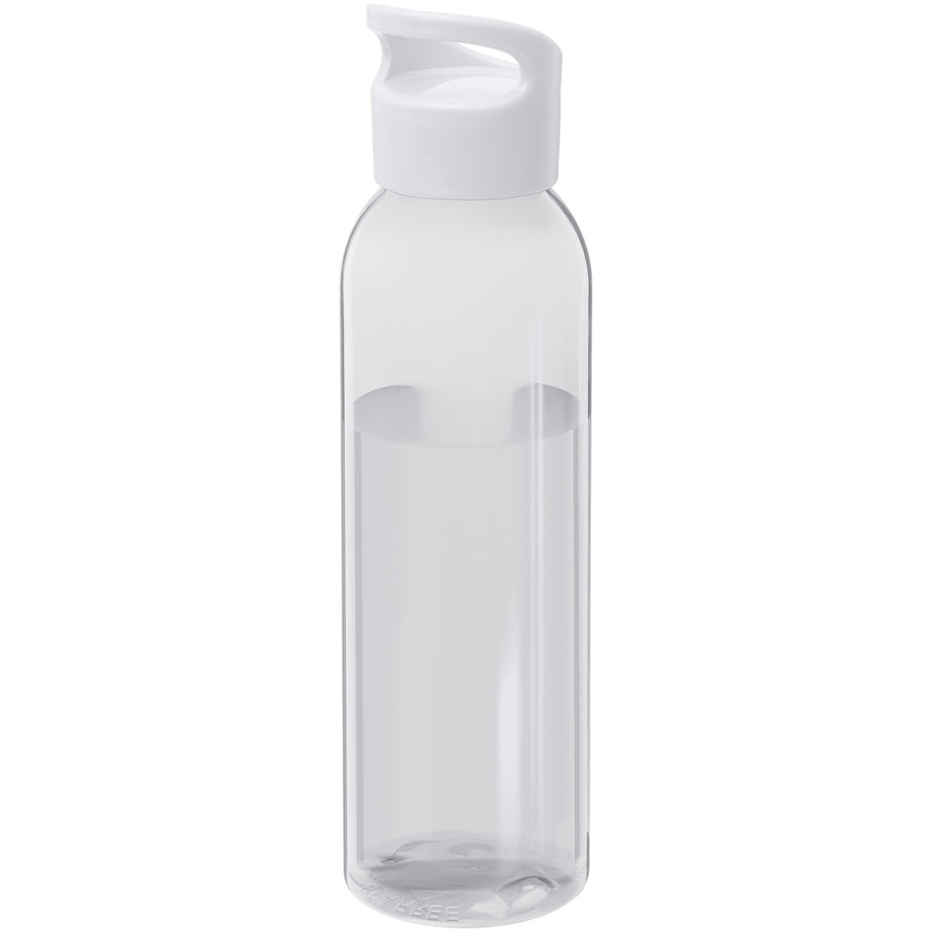 Sky butelka na wodę o pojemności 650 ml z tworzyw sztucznych pochodzących z recyklingu 100777 - Biały