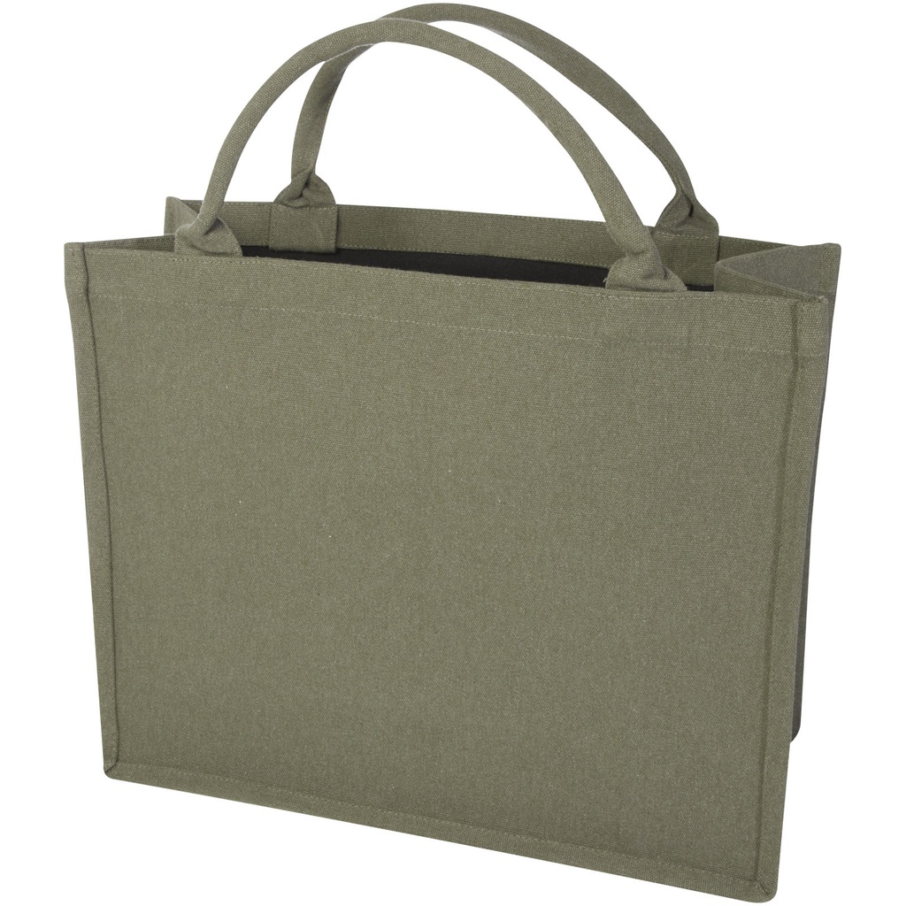 Trace torba na zakupy z materiału z recyklingu o gramaturze 500 g/m² 120711 - Zielony