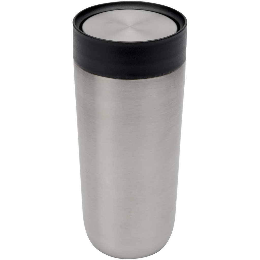 Camden kubek o pojemności 350 ml ze stali nierdzewnej z certyfikatem RCS z ceramiczną wyściółką 100849 - Srebrny
