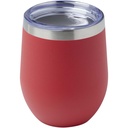Corzo miedziany kubek próżniowy ze stali nierdzewnej z recyklinku z certyfikatem RCS 350 ml 100799 - Czerwony
