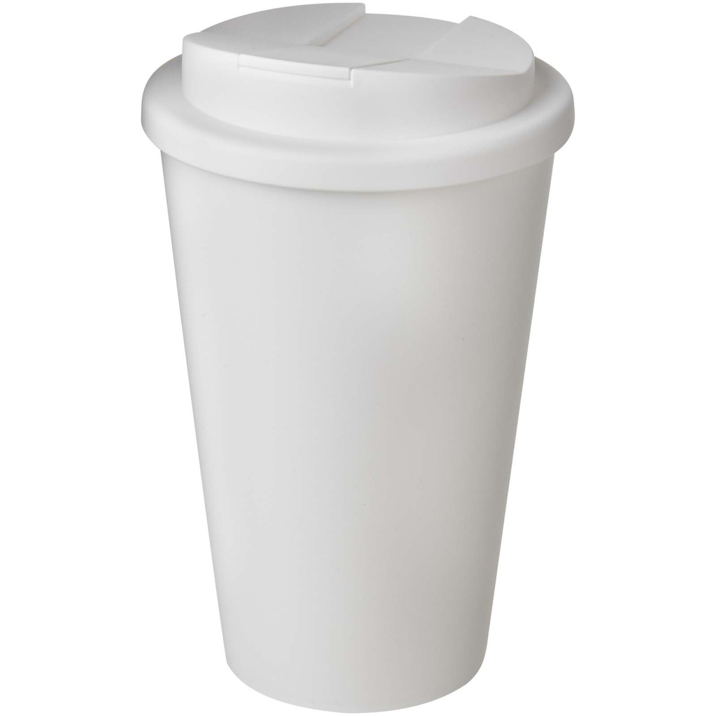Kubek Americano® POP 350 ml termoizolowany, z pokrywką zabezpieczającą przed rozlaniem 210794 - Biały