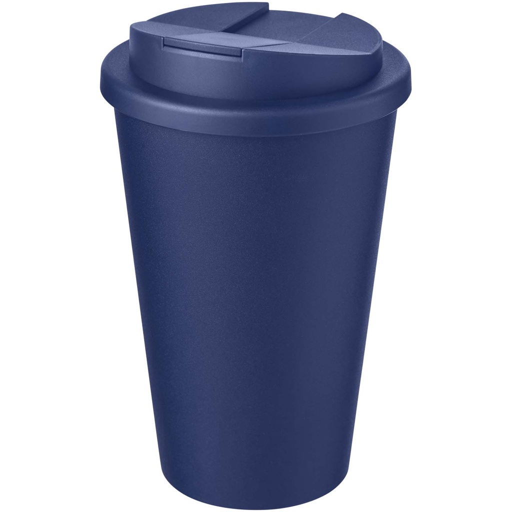 Kubek Americano® POP 350 ml termoizolowany, z pokrywką zabezpieczającą przed rozlaniem 210794 - Niebieski