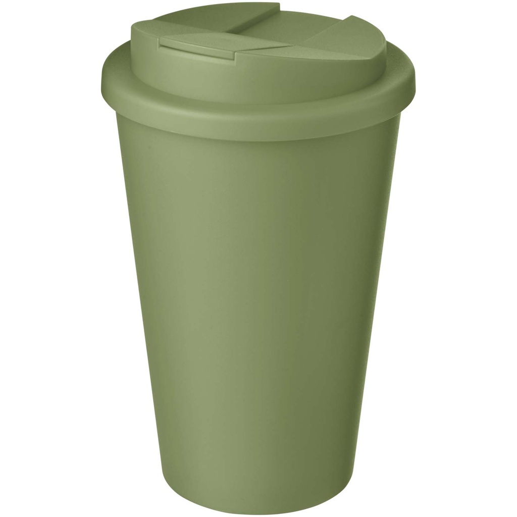 Kubek Americano® POP 350 ml termoizolowany, z pokrywką zabezpieczającą przed rozlaniem 210794 - Melanż zielony
