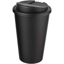 Kubek Americano® POP 350 ml termoizolowany, z pokrywką zabezpieczającą przed rozlaniem 210794 - Czarny