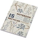 Notatnik A6 Novella Austen Colours z miękką okładką z materiału z recyklingu, 50 kartek 210263 - Kość słoniowa