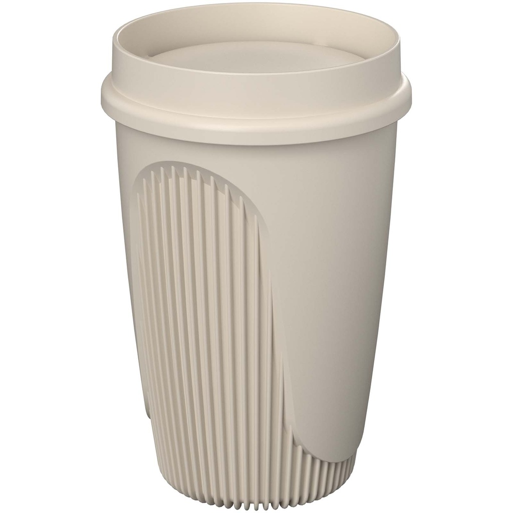 Alto POP kubek o pojemności 350 ml z pokrywką 360° 220522 - Piaskowiec