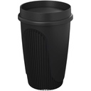 Alto POP kubek o pojemności 350 ml z pokrywką 360° 220522 - Czarny