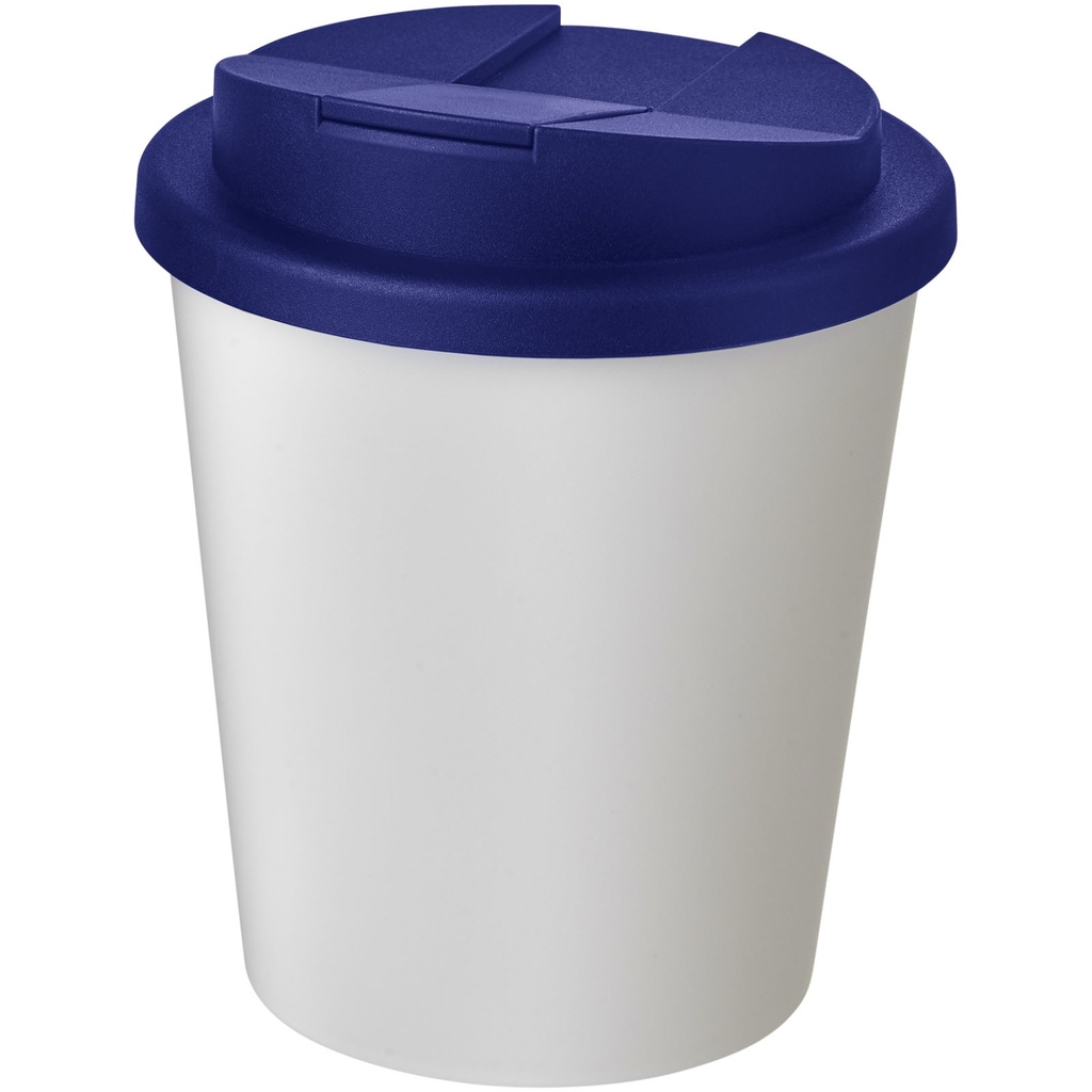 Americano® Espresso 250 ml tumbler with spill-proof lid 210699 - Biało-niebieski