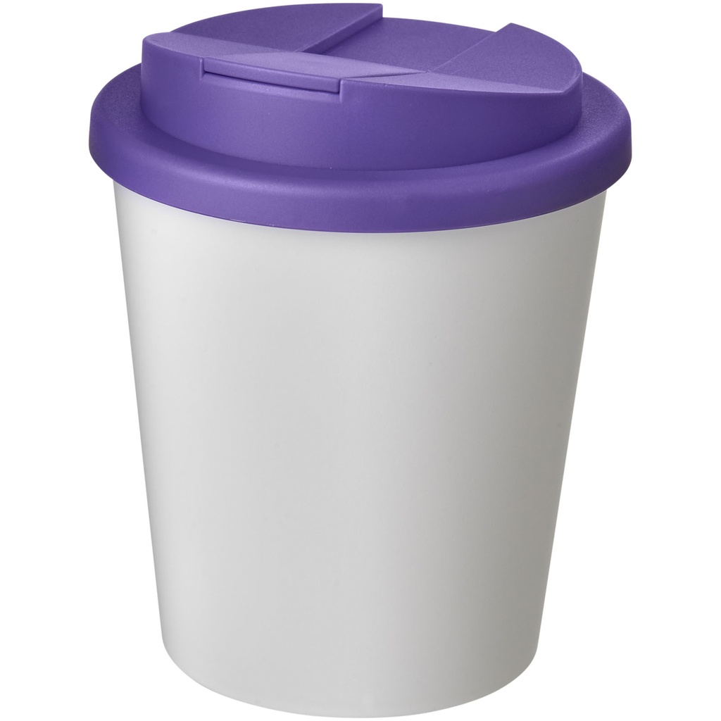 Americano® Espresso 250 ml tumbler with spill-proof lid 210699 - Biało-fioletowy