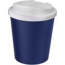 Americano® Espresso 250 ml tumbler with spill-proof lid 210699 - Niebiesko-biały