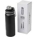 Miedziany, izolowany próżniowo bidon Gessi o pojemności 590 ml 100644 - Czarny