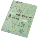 Notatnik A5 Novella Austen Colours z miękkiej okładki z recyklingu, 100 kartek 210248 - Zielony